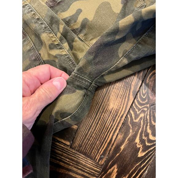 Judy Blue Jeans Camo Skinny Fit Women 5/27 Distressed Gorp Core Military Grunge - Picture 12 of 13